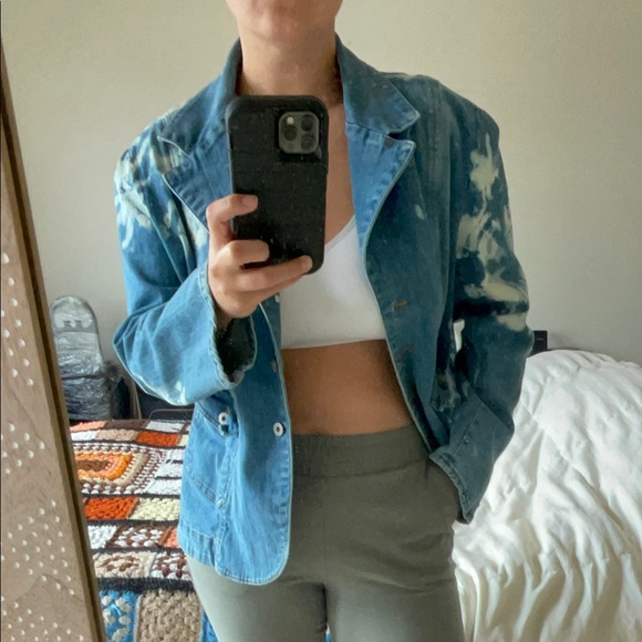 One-of-a-kind Denim Blazer! - Picture 1 of 7